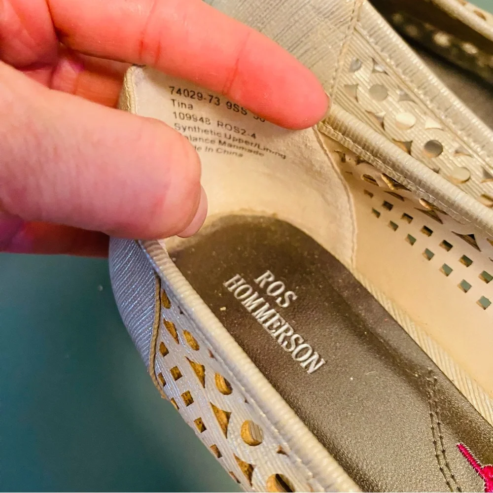 Ros Hommerson Tina Laser Cut Shoes 9SS - Picture 5 of 6